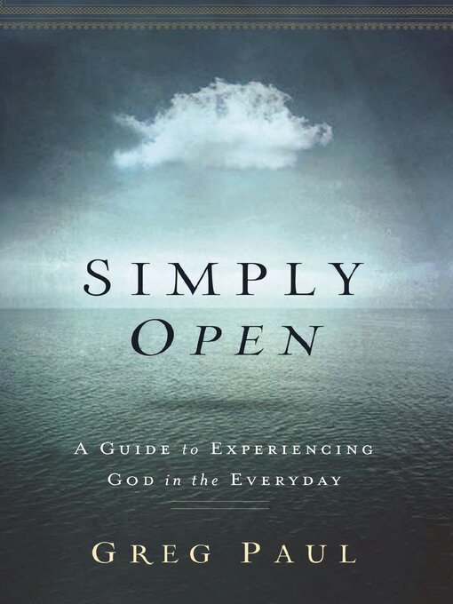 Title details for Simply Open by Greg Paul - Available